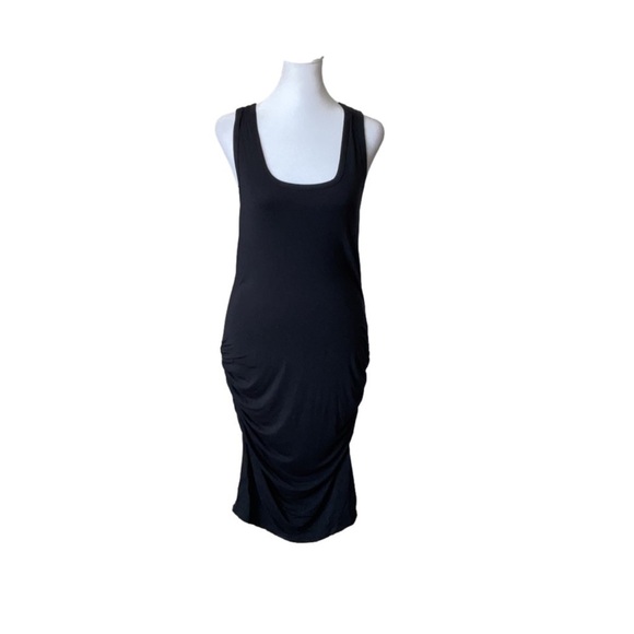 Venus Ruched Bodycon Midi Dress - Picture 1 of 15